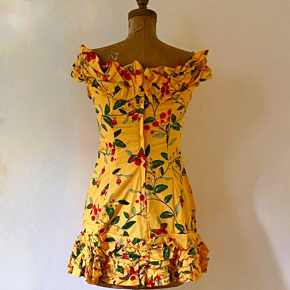 Agua by Agua Bendita Jardin Cotton Poplin Mini Dress - Picture 14 of 16